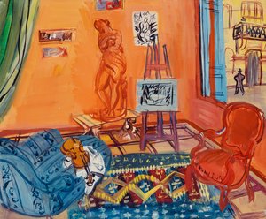 Studio, Perpignan von Raoul Dufy