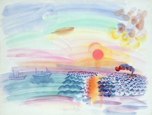 Sonnenuntergang von Raoul Dufy