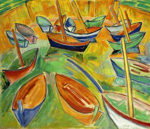 Die Boote in Martigues