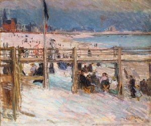 Der Strand von Sainte-Adresse