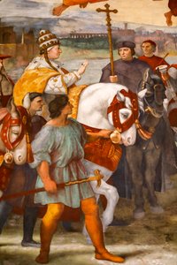 Begegnung zwischen St. Leo dem Großen und Attila von Raphael