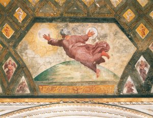 Die Erschaffung von Sonne und Mond von Raphael