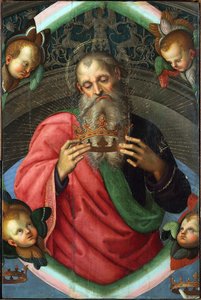 Gottvater (Fragment des Baronci-Altarbildes) von Raphael