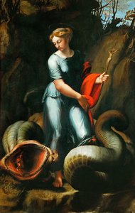 Heilige Margarete von Raphael