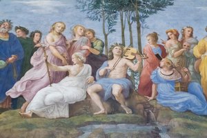 Parnassus, aus der Stanza della Segnatura