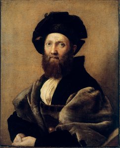 Porträt von Baldassare Castiglione von Raphael
