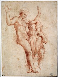 Psyche präsentiert Venus das Wasser des Styx
