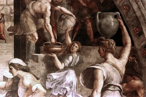 Das Feuer im Borgo von Raphael