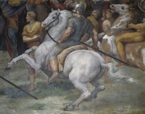 Das Treffen von Leo dem Großen und Attila von Raphael (1483 1520)