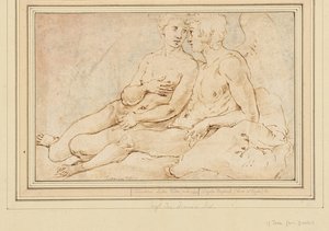 Amor und Psyche, ca. 1540 von Raphael