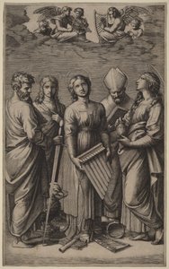 Die heilige Cäcilia von Raphael
