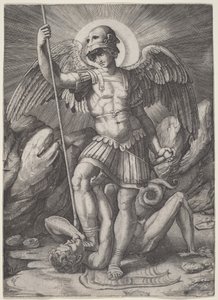 Der heilige Michael von Raphael