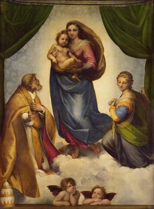 Sixtinische Madonna von Raphael