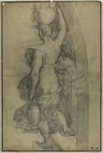 Frau mit Wasserkrug von Raphael