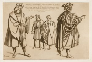 Adlige von Frankreich und Italien zu Beginn des 16. Jahrhunderts von Raphael Jacquemin