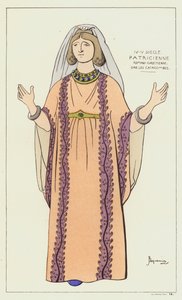 Römisch-christliche Patrizierin von Raphael Jacquemin
