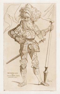 Fahnenträger der Schweiz, 1391 von Raphael Jacquemin