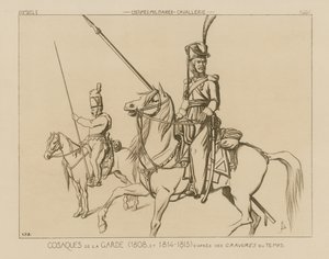 Russische Kosaken der Garde (1808 und 1814-15) von Raphael Jacquemin