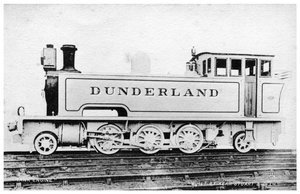 Tenderlokomotive, Dampflokomotive gebaut von Kerr, Stuart und Co von Raphael Tuck