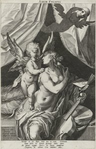 Allegorie auf die trügerische Liebe von Raphaël Sadeler (I)