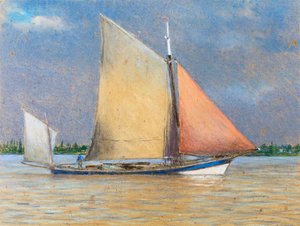 Filadière auf der Gironde-Mündung von Raymond Bonnefon
