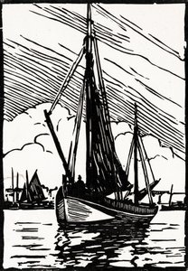 Gabarre von Raymond Bonnefon