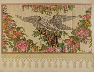 Chintz-Bettvorhang für Himmelbett von Raymond Manupelli