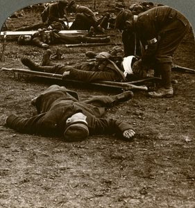 Nach dem Sturm und Drang der Schlacht, Pflege der Verwundeten, Erster Weltkrieg, 1914-1918