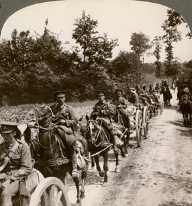 Nachschub von Munition, Erster Weltkrieg, 1914-1918