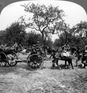 Pferdegezogene Artillerie, Erster Weltkrieg, 1914-1918 von Realistic Travels Publishers