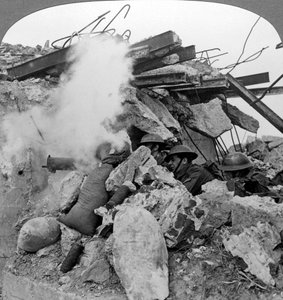 Maschinengewehrnest, Poelcappelle, Belgien, Erster Weltkrieg, 1914-1918