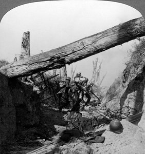 Grabenkrieg an der Wotan-Linie, Queant, Frankreich, Erster Weltkrieg, 1917-1918