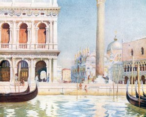 Die Bibliothek, Piazzetta