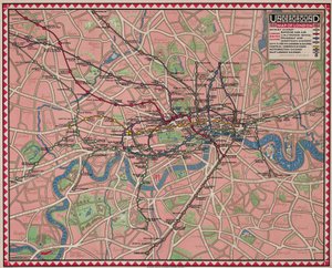 U-Bahn-Karte von London