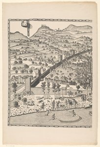Ansicht von Florenz (linker Teil)