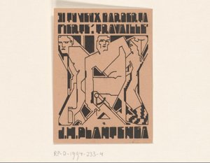 Ex Libris von J.H. Plantenga
