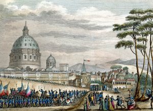 Die französische Armee in Rom