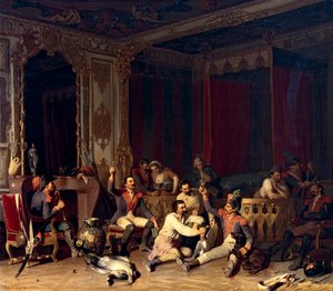 Einquartierung französischer Soldaten