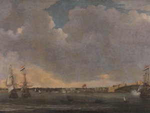 Ansicht von Tripolis von Reinier Nooms (signed by artist)