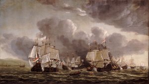 Die Schlacht von Livorno, 4. März 1653