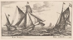 Ein Boeier und ein Galliot