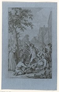 Misshandlung der Leiche des Predigers P. van den Bosch in Zoetermeer, 1787