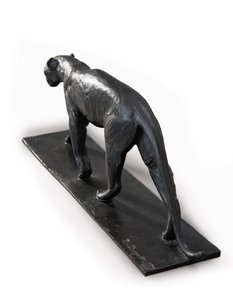 Gehender Leopard von Rembrandt Bugatti