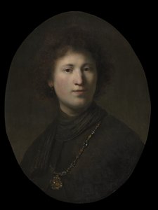 Ein junger Mann mit einer Kette, ca. 1630 von Rembrandt van Rijn