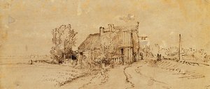 Ein Gasthaus an einer Landstraße