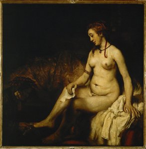 Bathseba im Bad von Rembrandt Harmensz. van Rijn