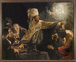 Belsazars Fest von Rembrandt Harmensz. van Rijn
