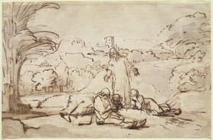 Christus findet die schlafenden Apostel, ca. 1654