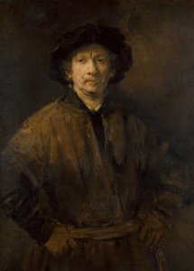 Großes Selbstporträt von Rembrandt van Rijn