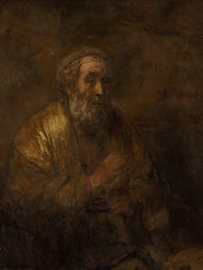 Homer diktiert einem Schreiber von Rembrandt van Rijn